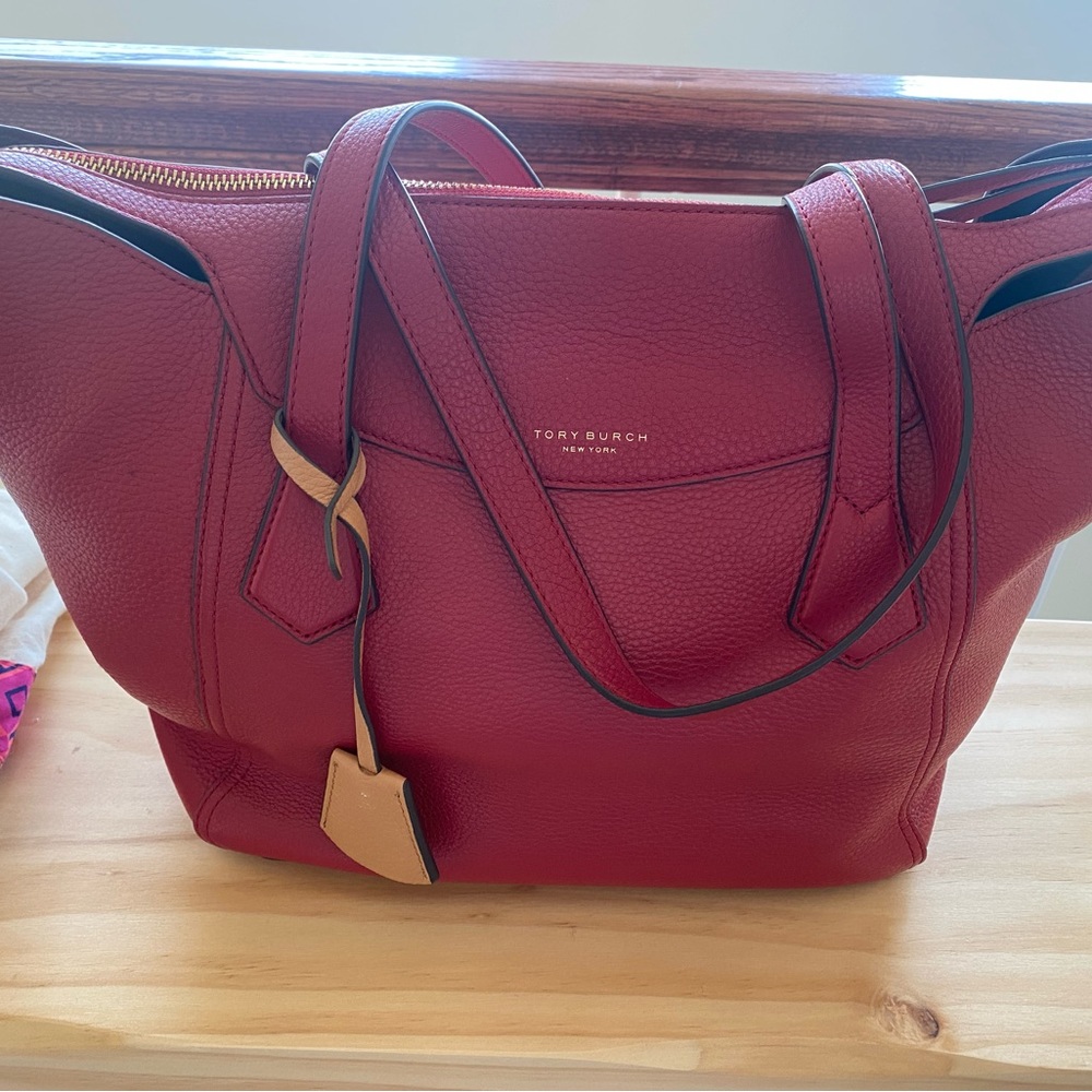 Tory Burch Perry satchel.